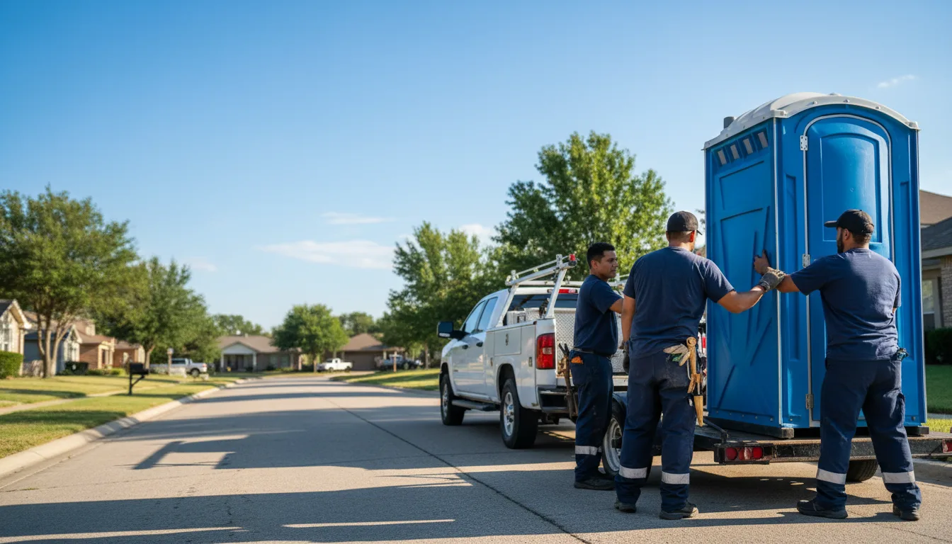 Portable Toilet Rental in Childress, TX near me